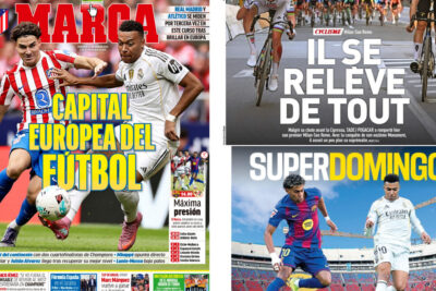 El Bernabéu acapara portadas: derbi de infarto y la gesta de Pogacar