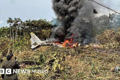 Tragedia aérea en Colombia: Avión militar se estrella dejando al menos 66 víctimas